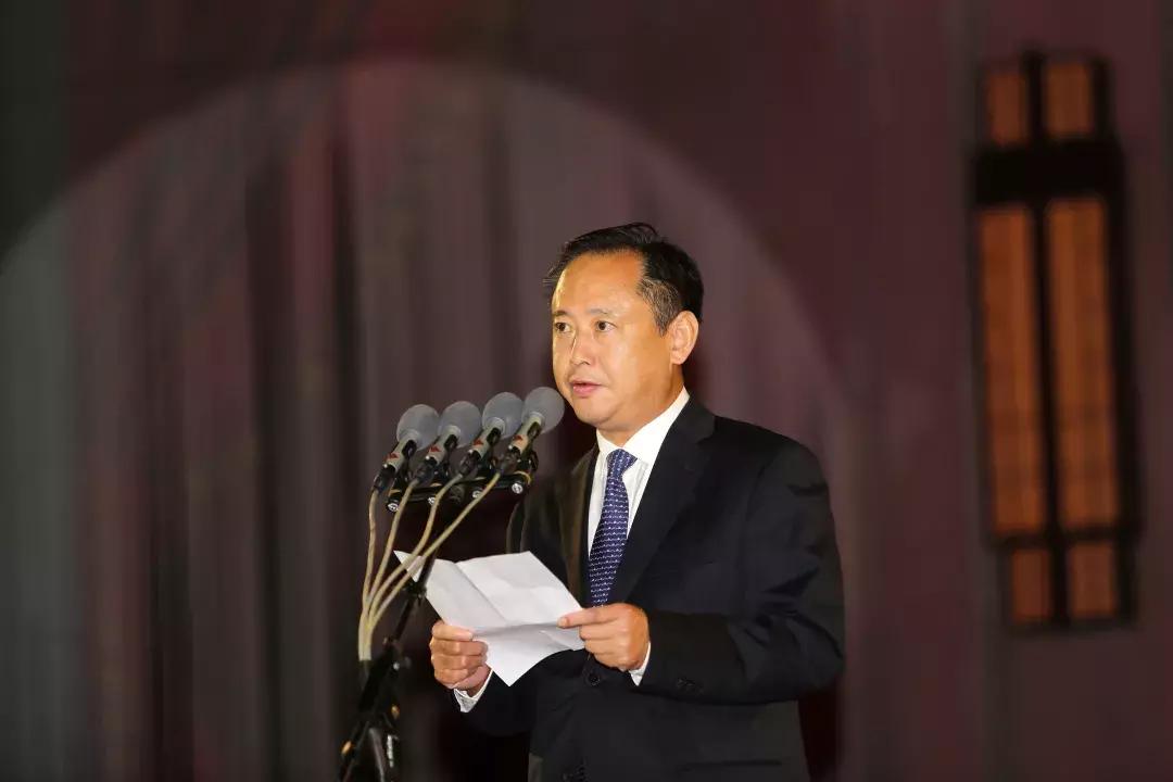 建业华谊兄弟电影小镇奠基盛典,庆祝新中国成立70周年的电影