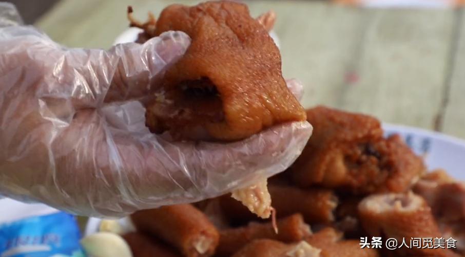 河南知名的猪蹄店,河南卖猪蹄一条街