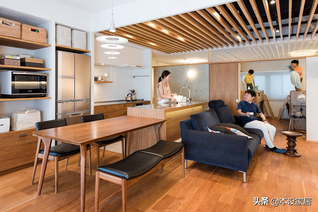 180平四房大宅全屋原木风太漂亮了,现代极简风格小宅