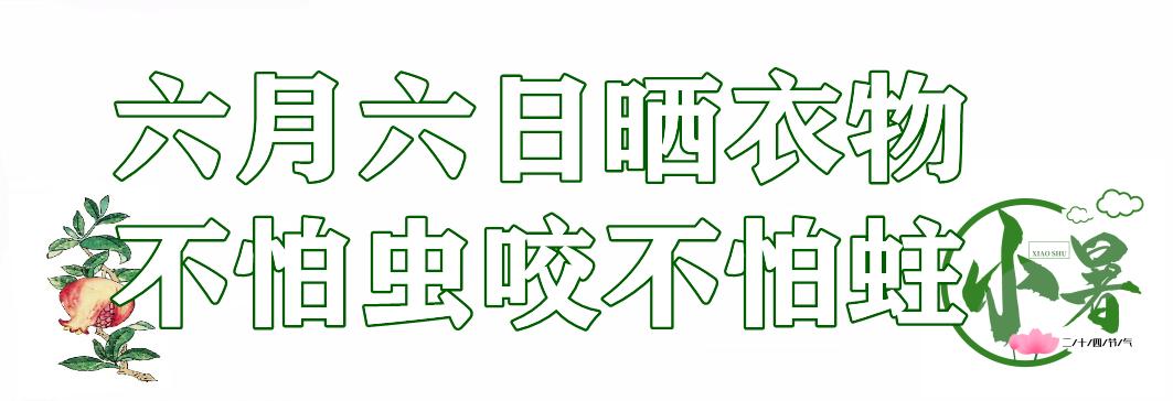 大暑的五种美,小暑的七种食物
