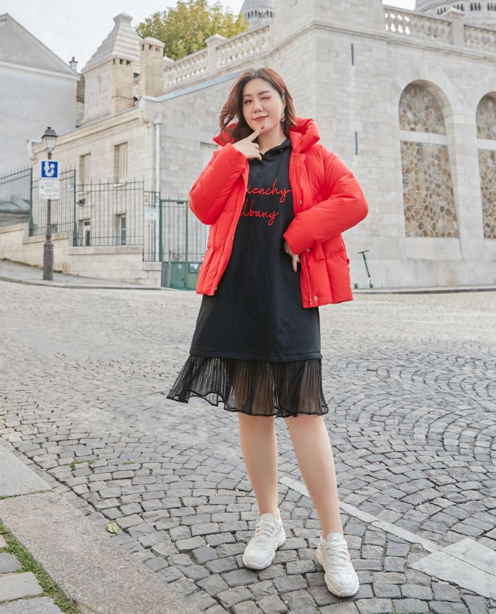 谁说胖女孩不能美?这样穿搭照样美爆炸