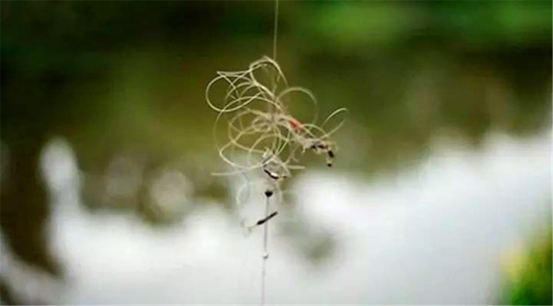 子线中间打结怎么保持长短一致,子线缠绕如何化解