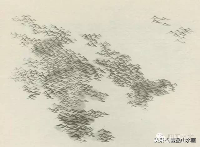 陆俨少画水视频,陆俨少画水