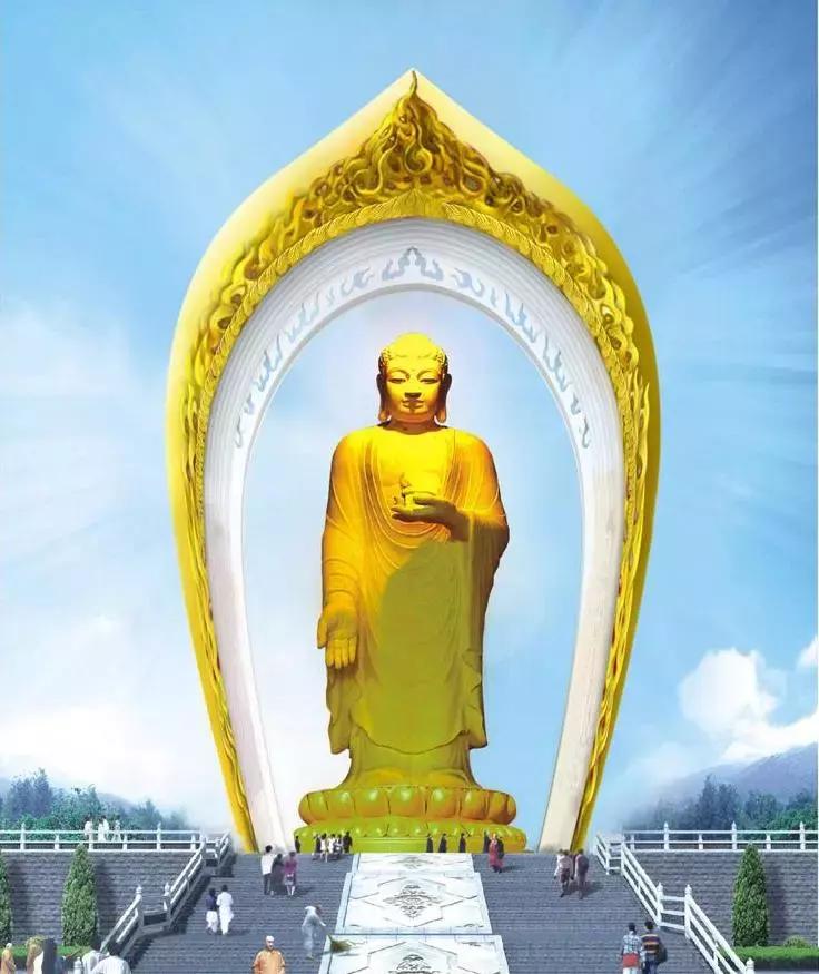 中国第二高的巨型佛像,中国100座佛像