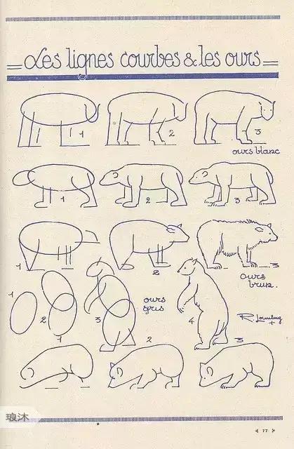 儿童简笔画入门动物0-3岁教学,动物简笔画可爱卡通呆萌小猫咪