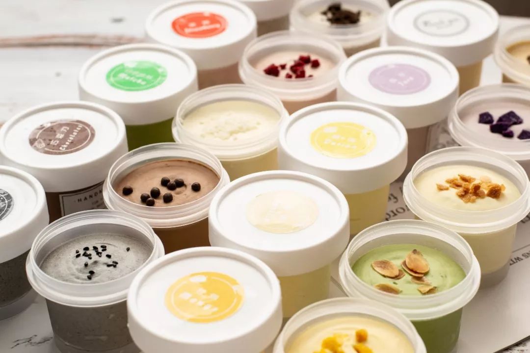 只需要两种步骤都可以做的冰淇淋,烘焙专用粉做冰淇淋使用方法