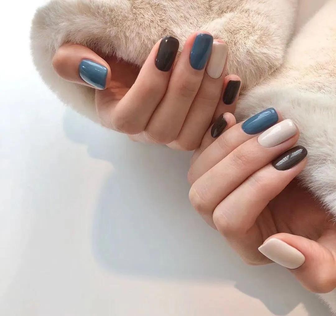 日式美甲颜值超高的美甲,报复性消费来啦