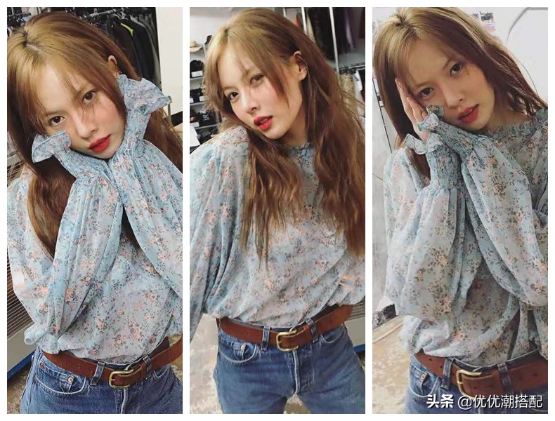 韩国显瘦显高显白服装搭配,30套最火的韩系穿搭简单又好穿