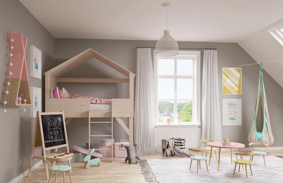 儿童房环保用什么涂料好,儿童房怎么设计好看实用没甲醛