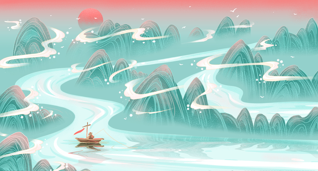 手绘国潮壁纸1920*1080,国潮壁纸图片保存