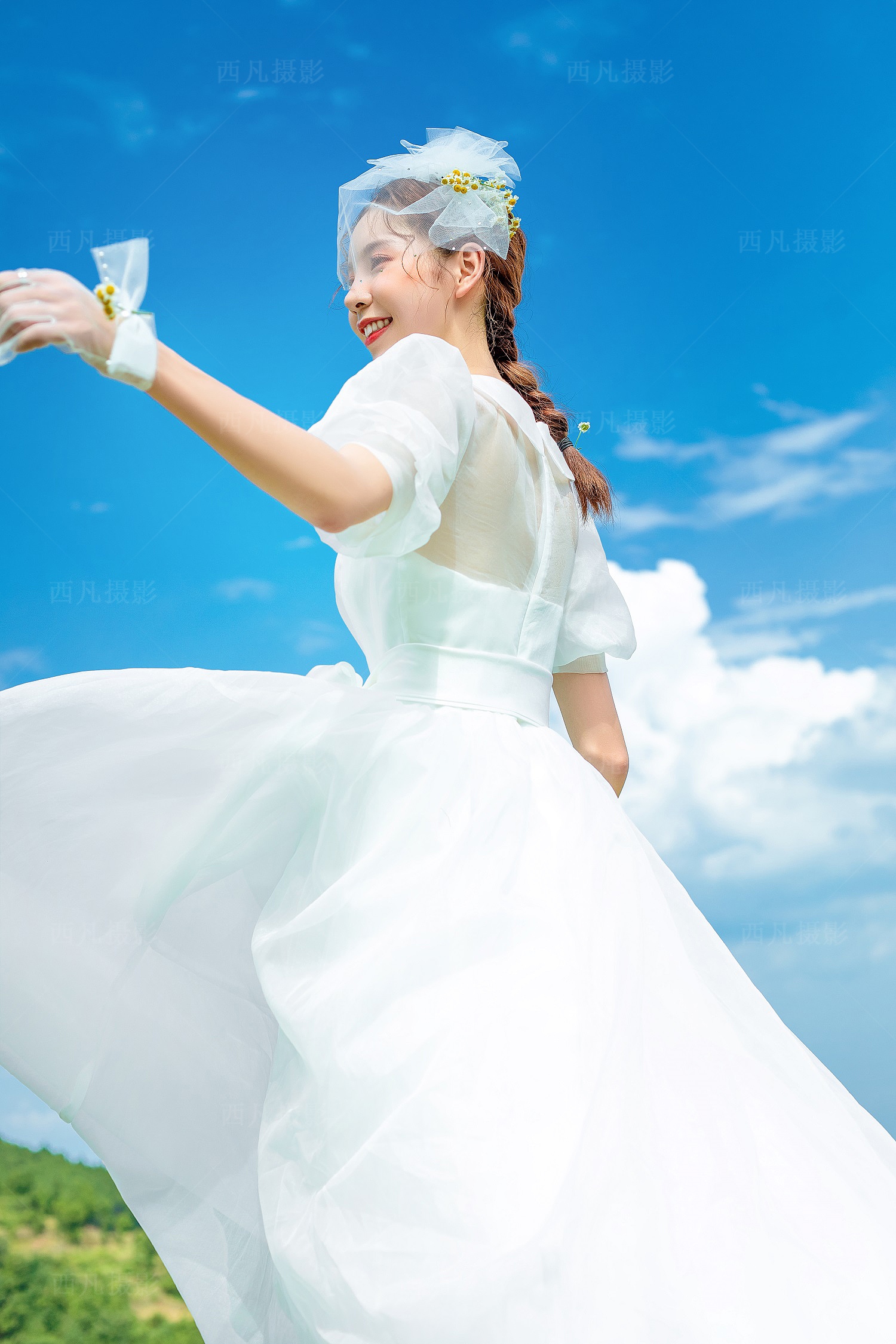 胸小的新娘应该如何穿婚纱