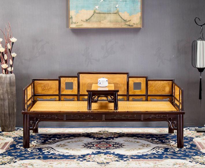 明清家具经典罗汉床,鸡肋家具罗汉床