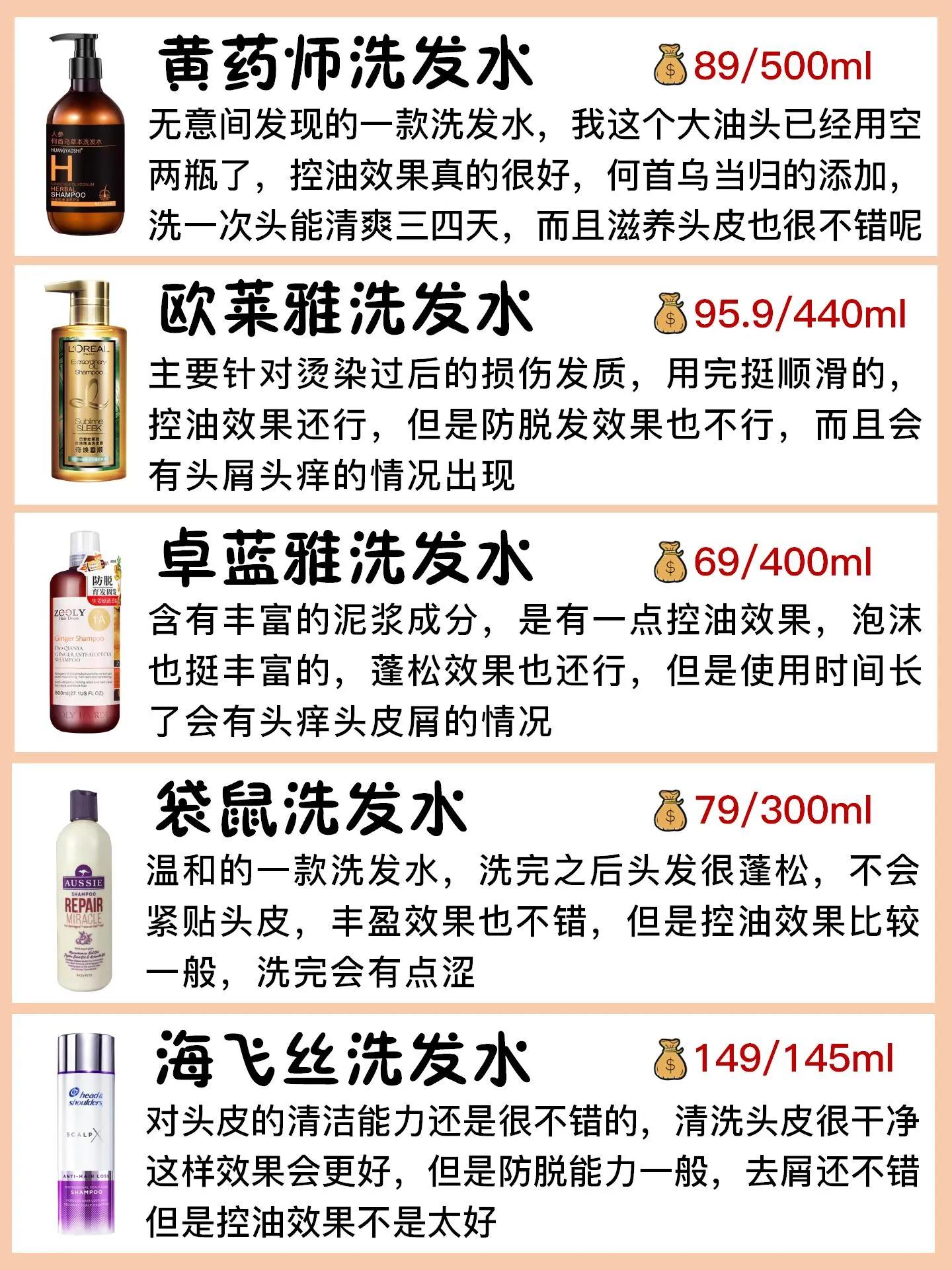 双十一必买清单洗发水,双十一洗发水控油抢购攻略