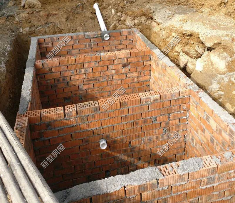 农村无法安装化粪池怎么处理,化粪池建筑工地