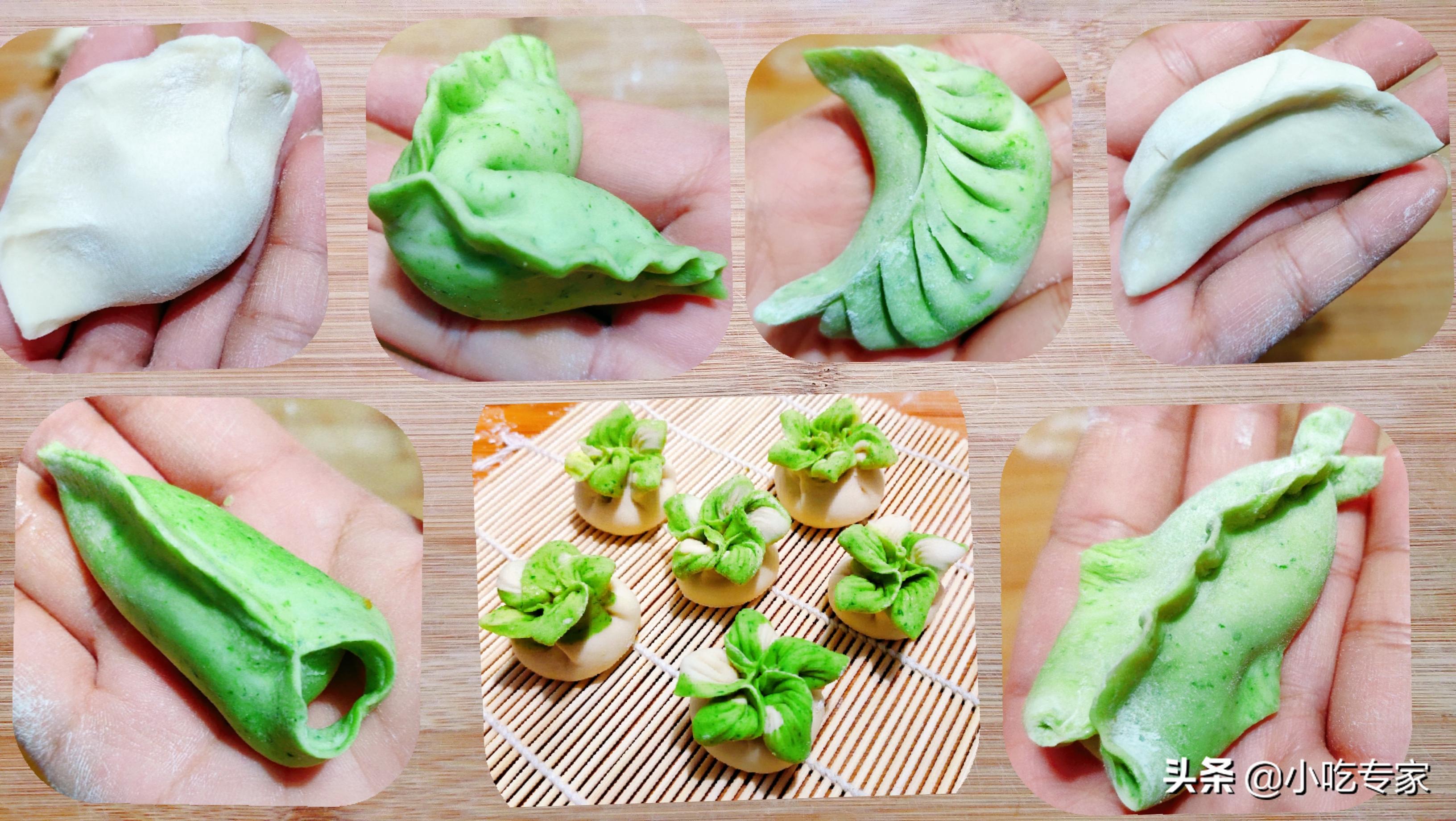 饺子怎么包馅多又好看,韭菜肉馅饺子包法