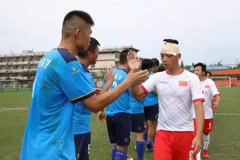 弘扬世警会竞技精神成都温江球队在行动