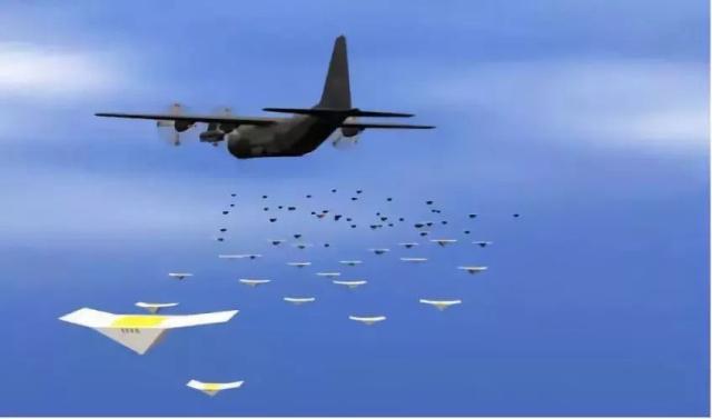 中国军用无人机蜂群技术领先全球,中国蜂群无人机技术