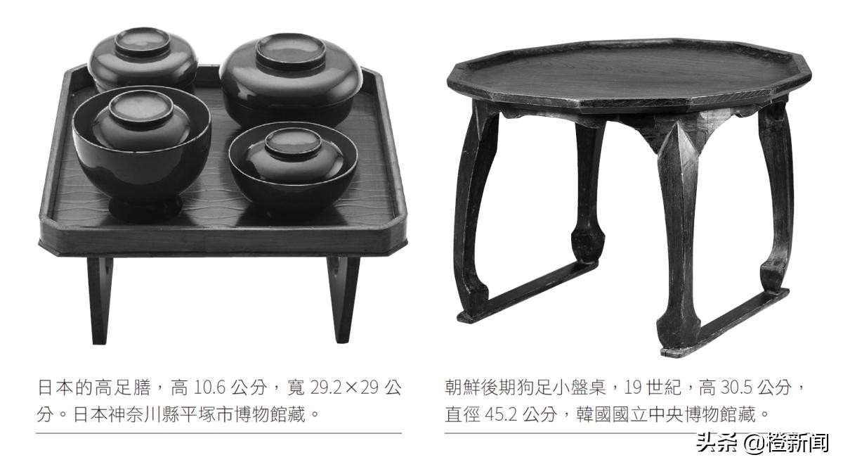 韩国人总喜欢在矮桌上吃饭？从朝鲜初期的小盘桌说起