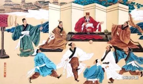 国画里的清明,清明时节传统习俗的画