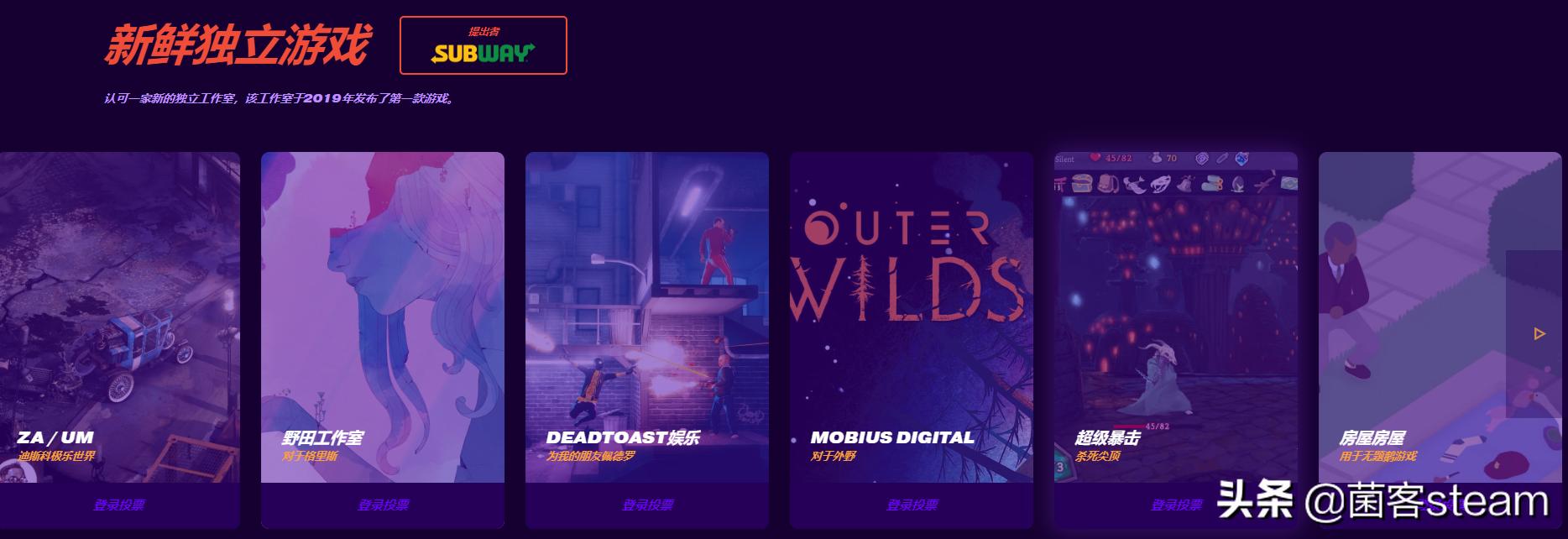 tga2019入围名单,tga历年入围获奖名单