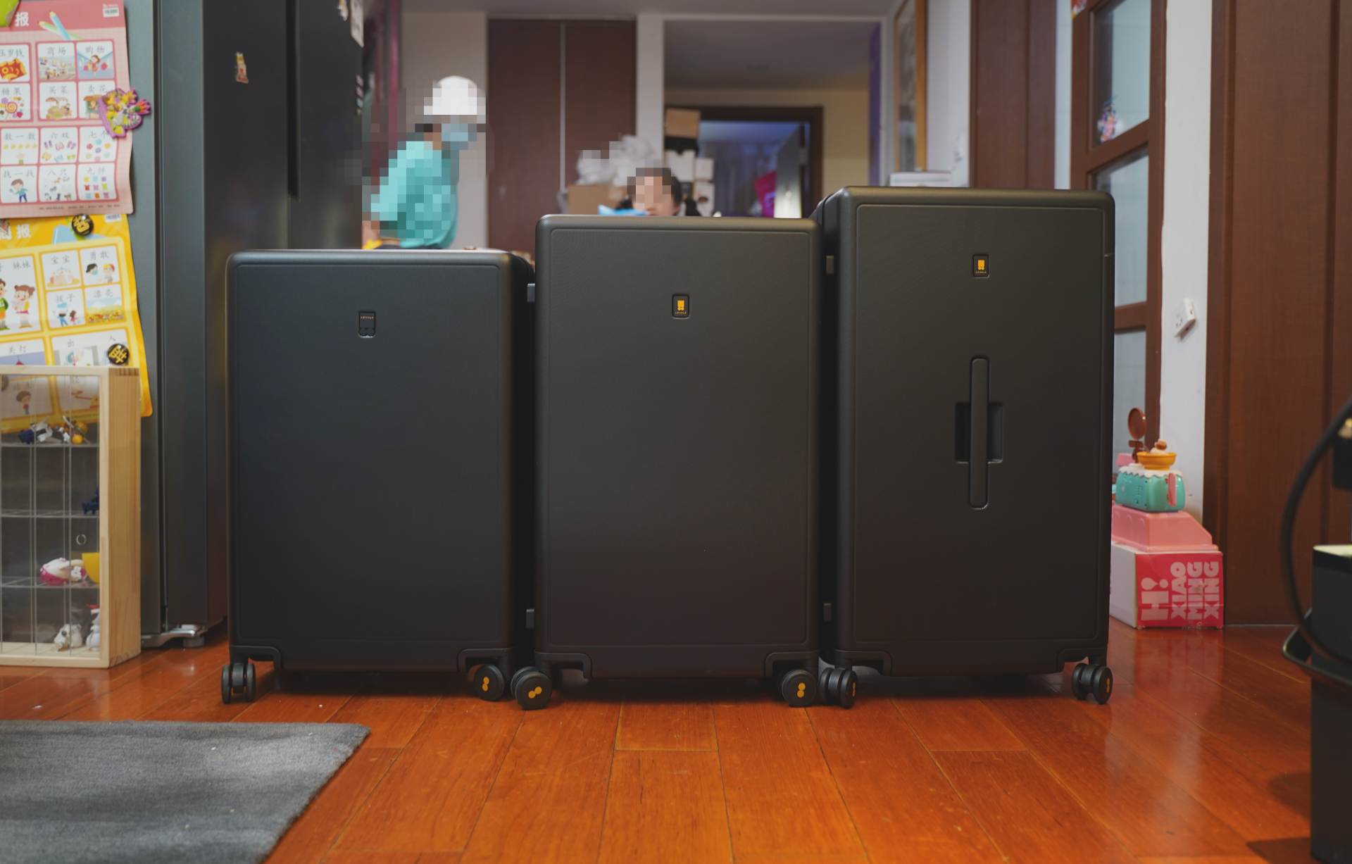 地平线8号power墨绿色,地平线8号行李箱真实测评经典款