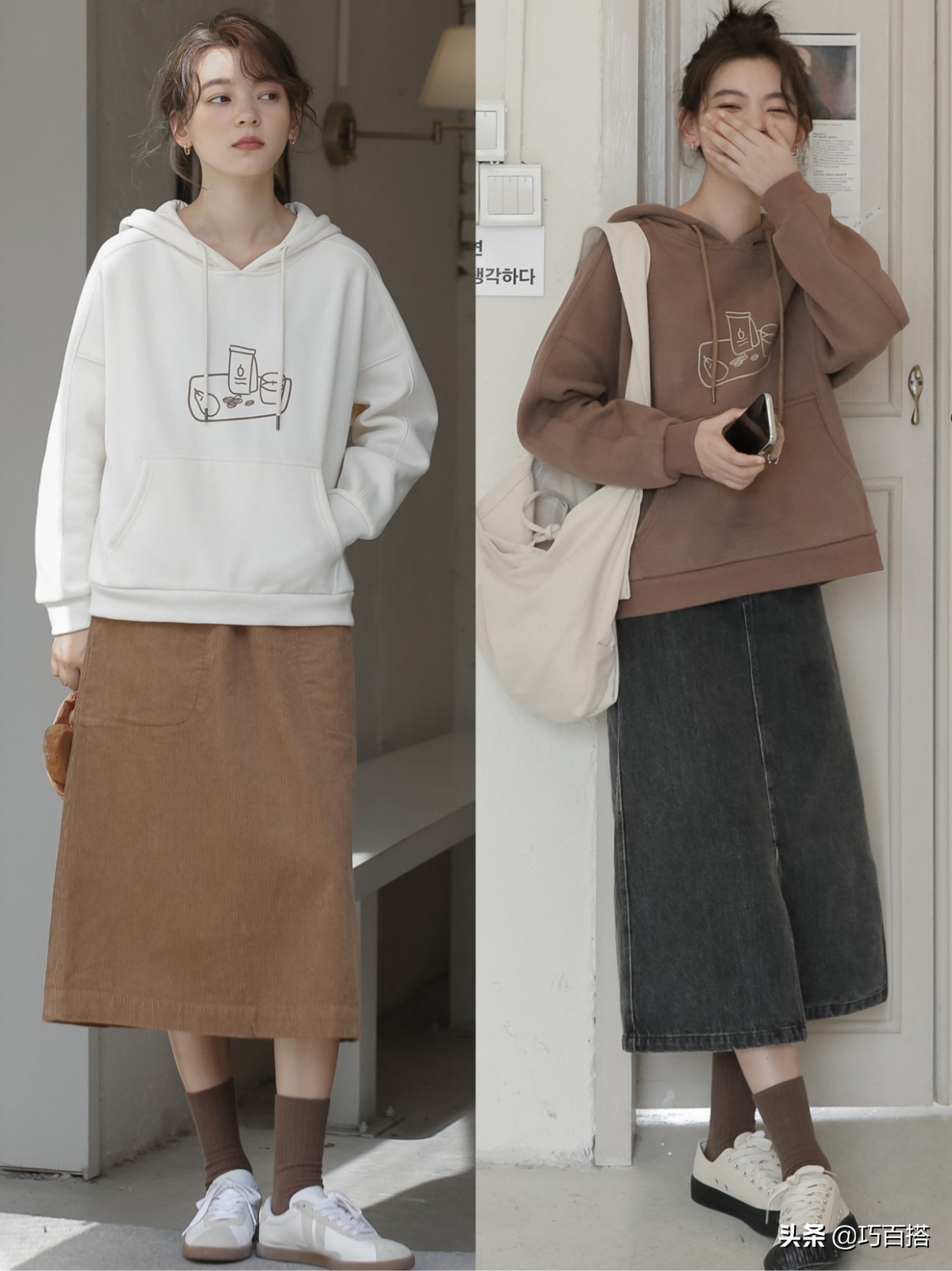 别说秋季缺少衣服穿？会穿卫衣就能做宝藏女孩，风格百变美出圈