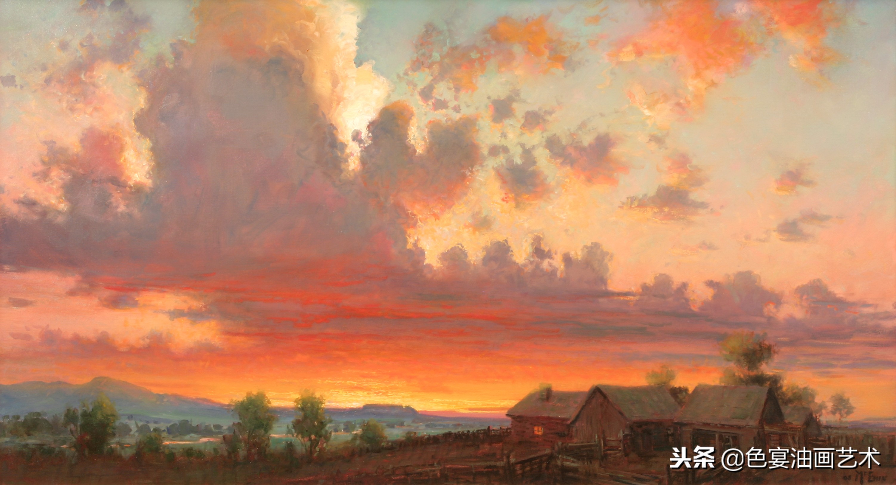 俄罗斯油画大师风景油画教程视频,油画大师油画风景创作教学视频