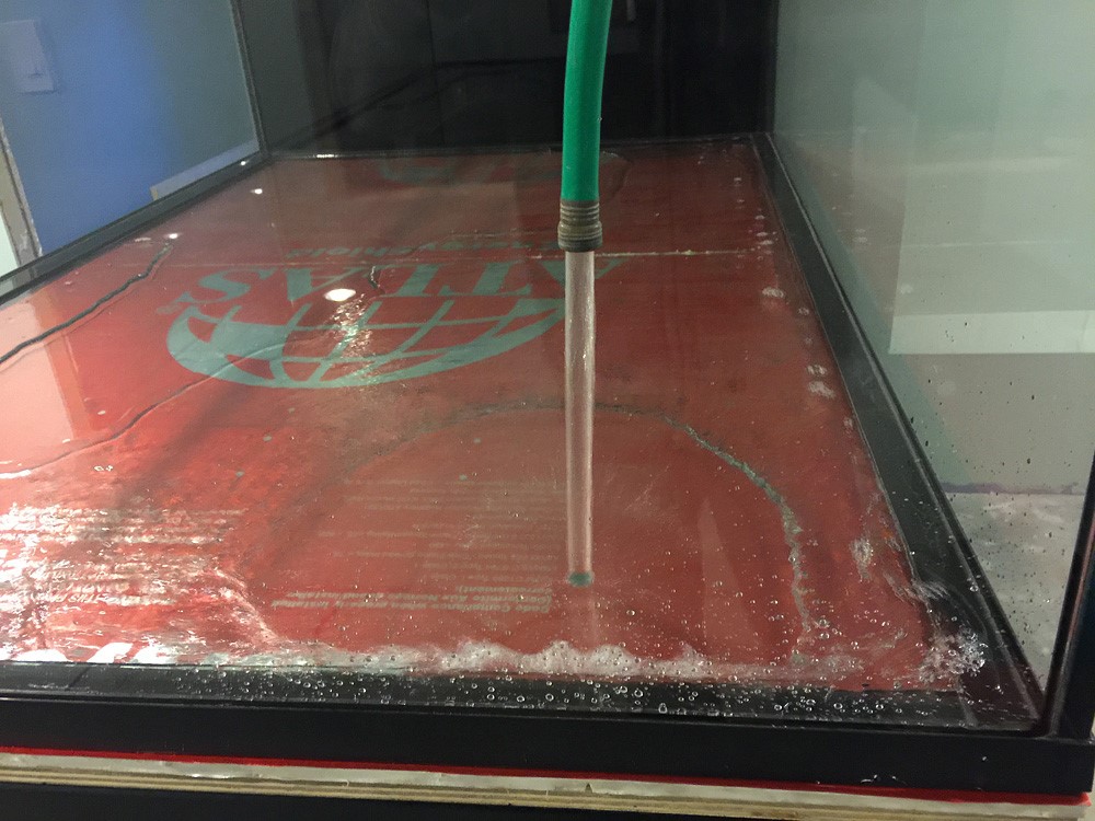 经典海水礁岩生态缸分享，180×120×60厘米三面观赏海缸