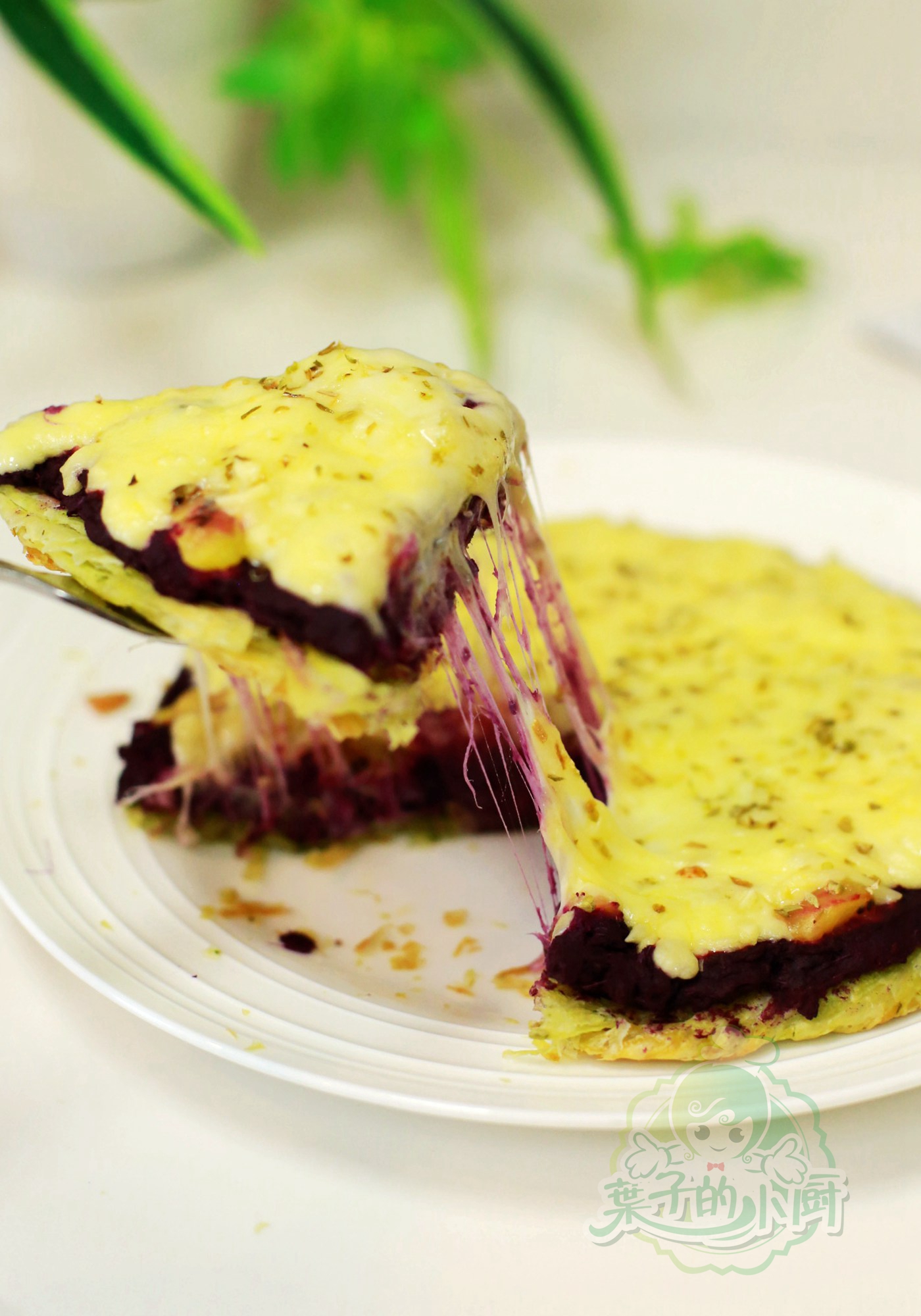 自制披萨不用饼底,自制披萨奶香浓郁又拉丝