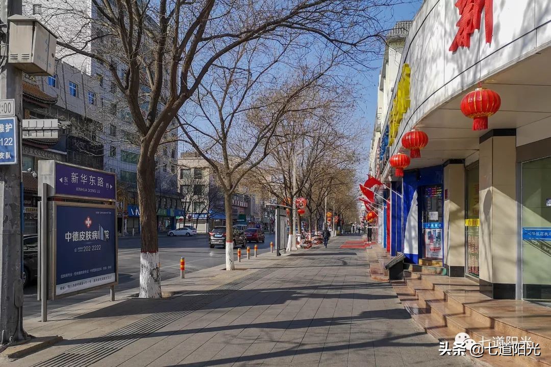 实拍银川的街景,银川市实景