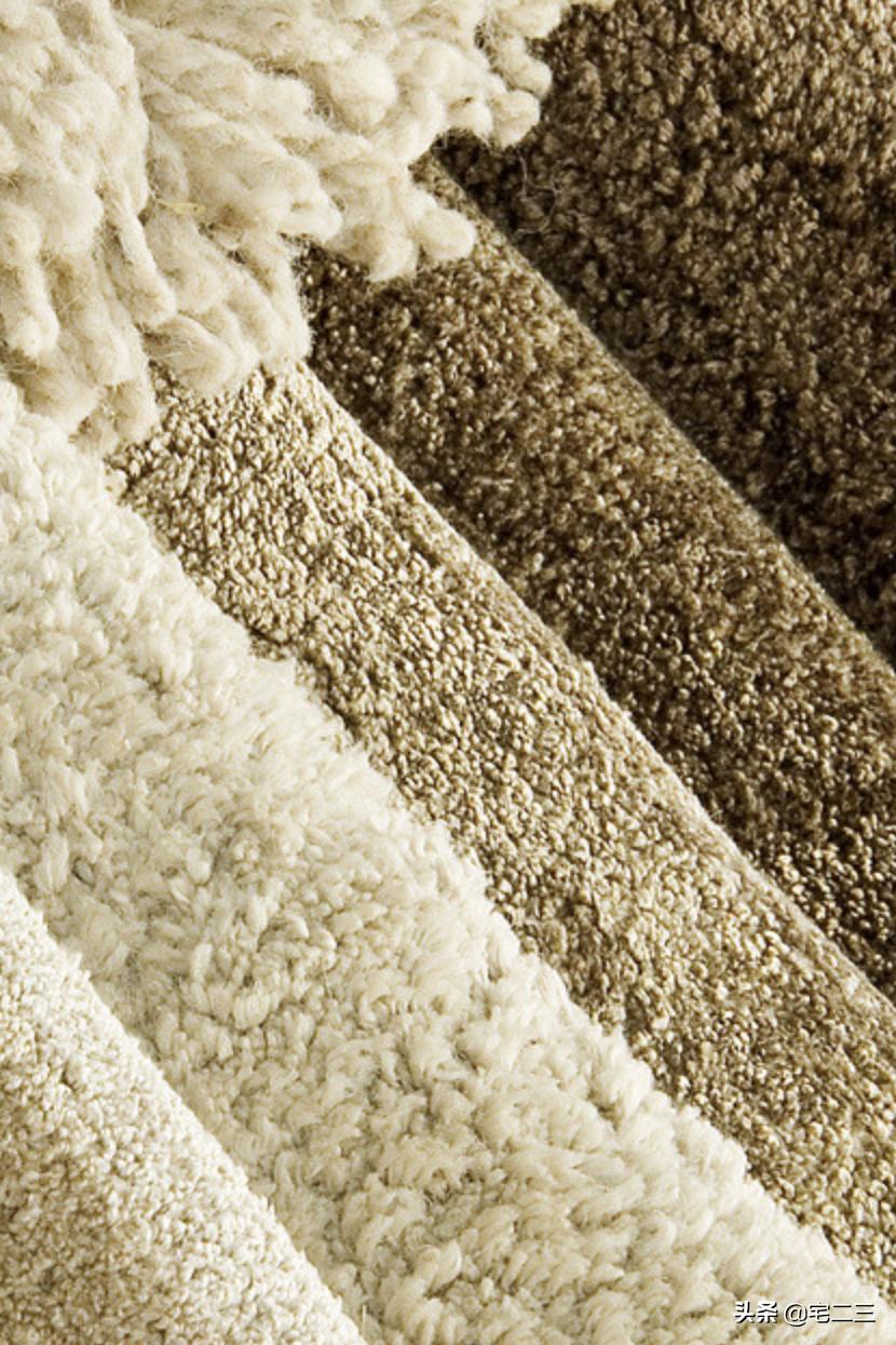 房间地毯推荐博主,国外博主的家地毯