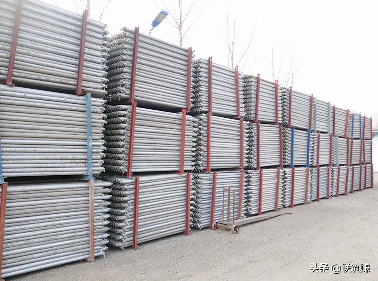 盘扣脚手架横杆长度都有多少,脚手架横杆一般按什么计算