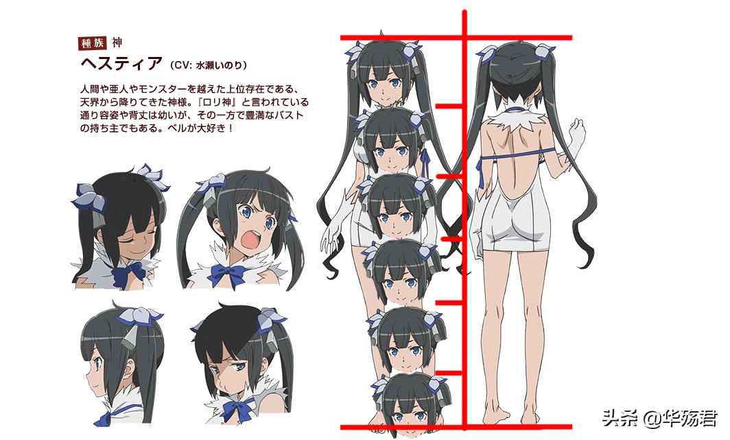 二次元人体结构,二次元人体结构躯干