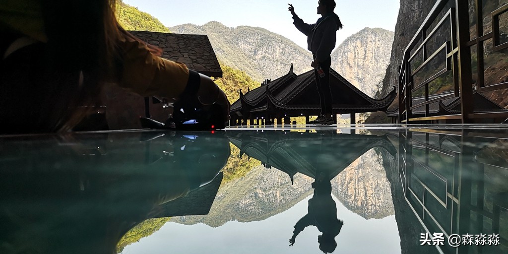 恩施清江大峡谷蝴蝶岩讲解,清江峡谷蝴蝶岩