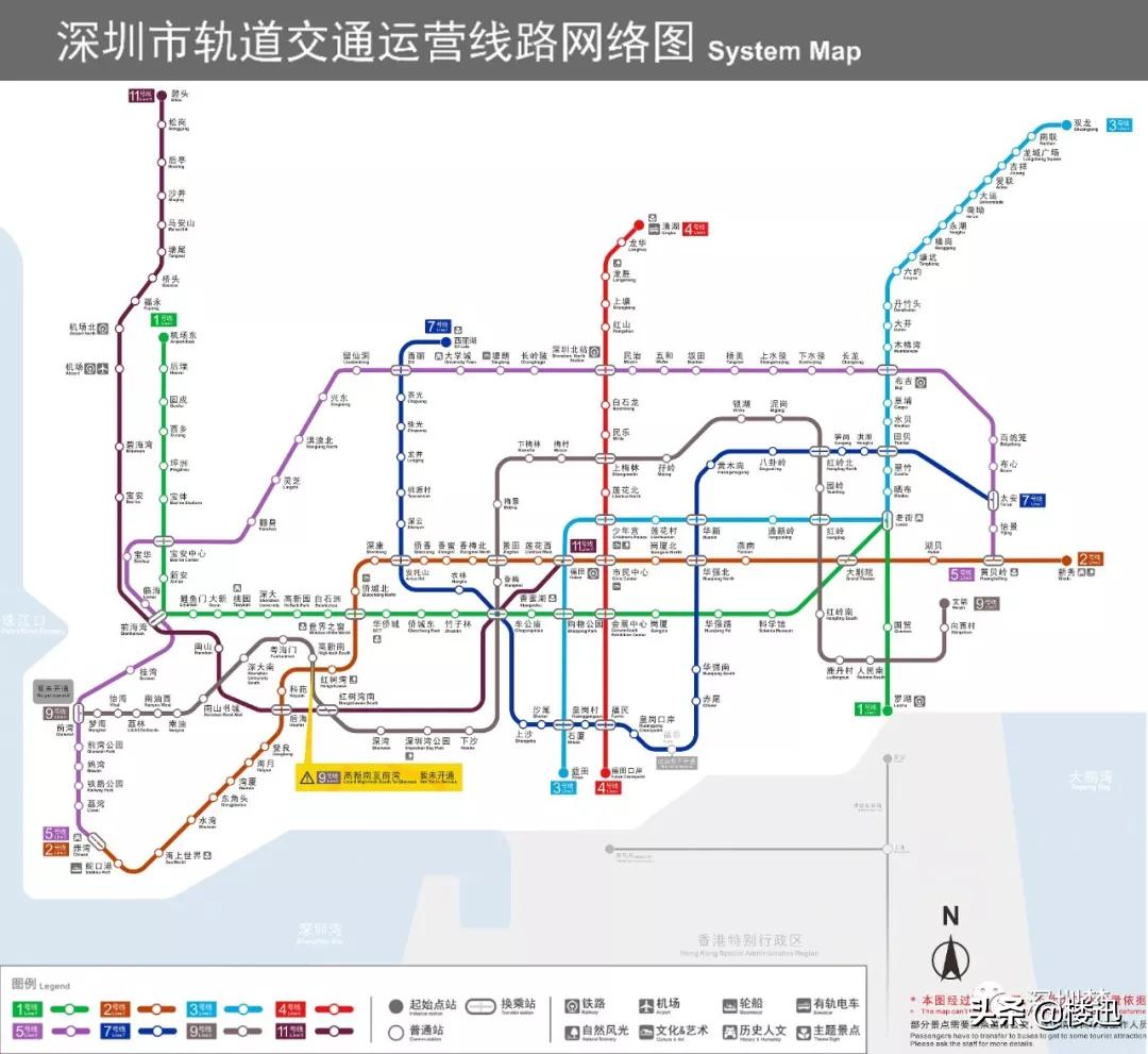 深圳地铁9号线刚开通的时候,深圳8号线地铁二期开通时间