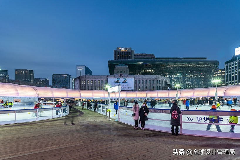 首尔滑冰场,室内溜冰场的设计