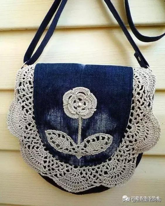牛仔裤旧物改造手工制作小学生,废旧牛仔裤各种改造图解