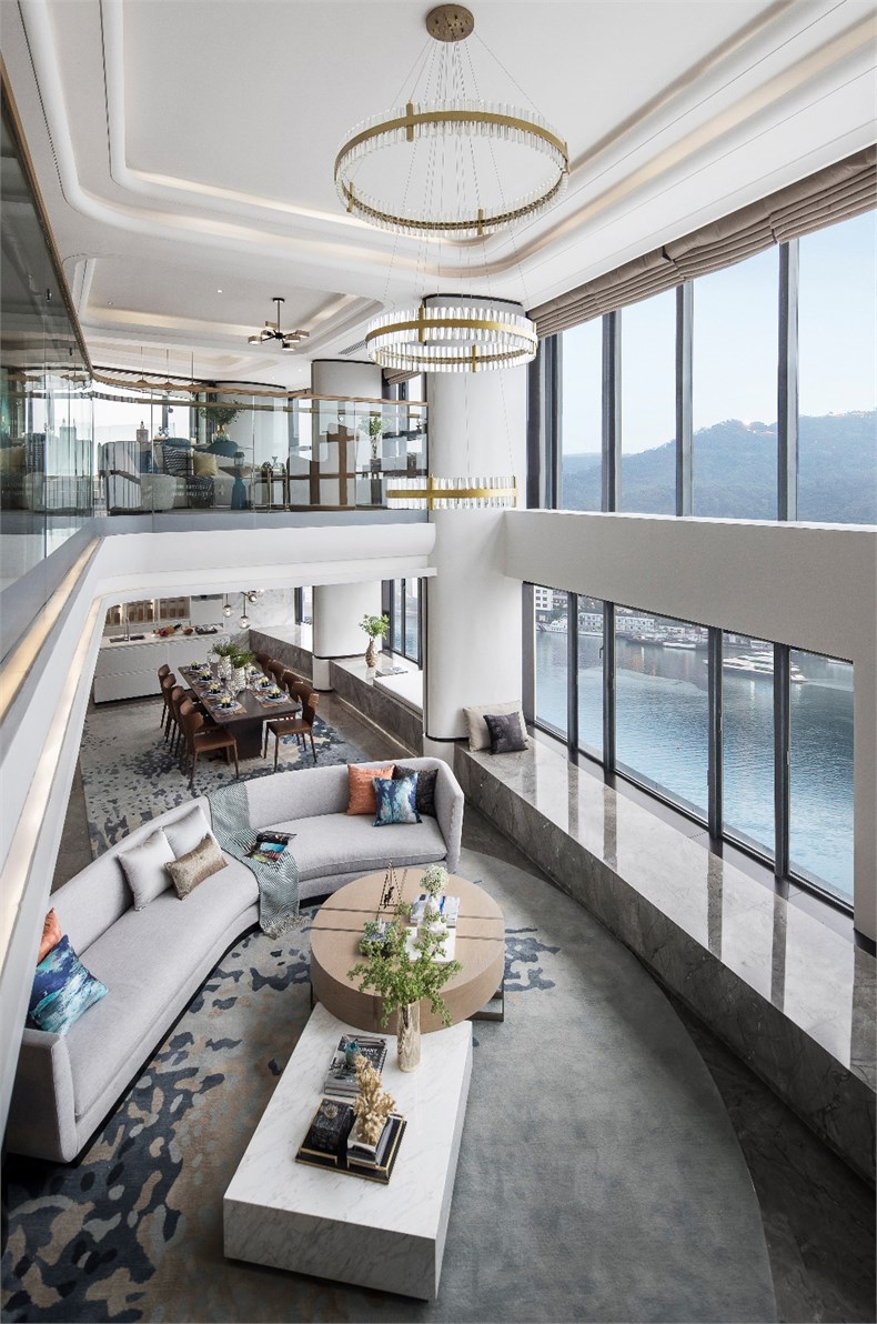 三亚市中心鸿洲天玺空中别墅,三亚鸿洲天玺户型图