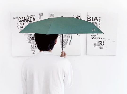 仅手机大小口袋迷你晴雨伞，晴天雨天都好用，还能轻松入包携带