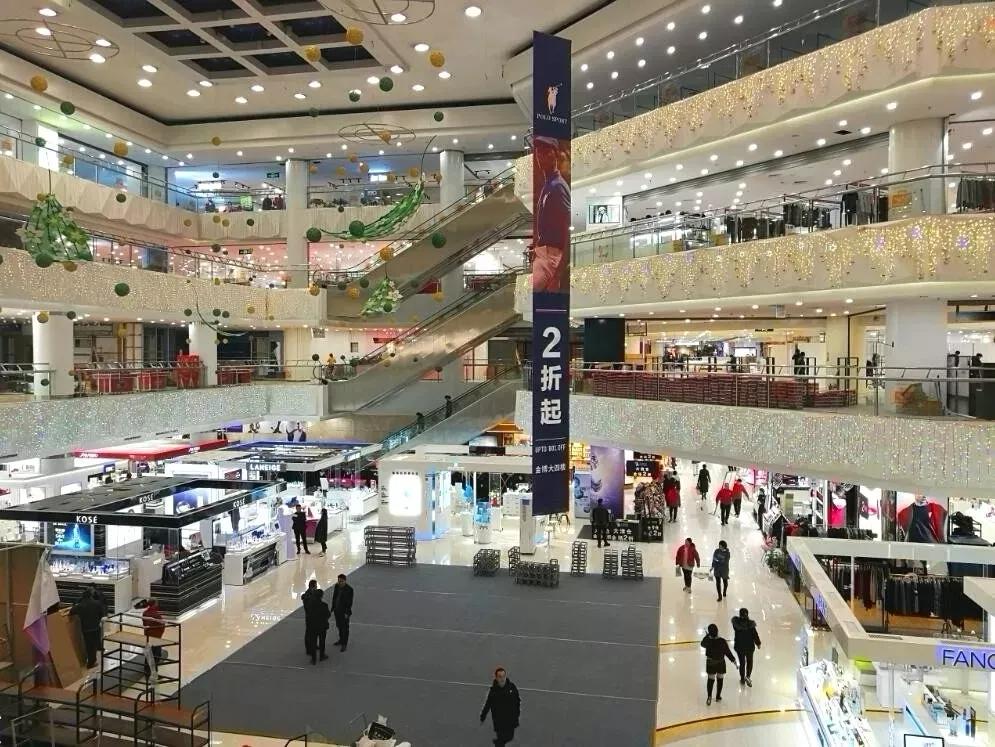 郑州大商金博大现状,郑州金博大商业