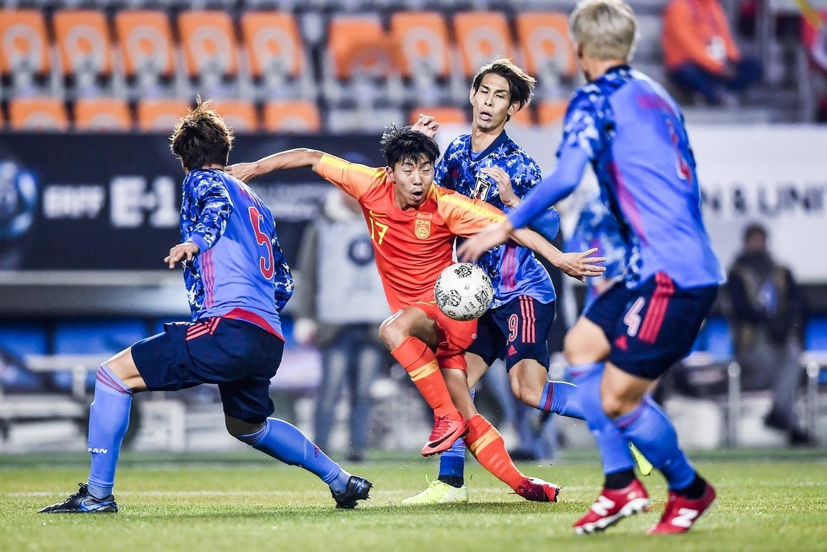 中日足球已是天壤之别,中日足球的经典对决