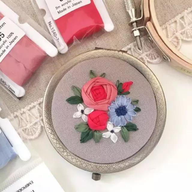 丝带绣教程大全简单,丝带绣的入门教程