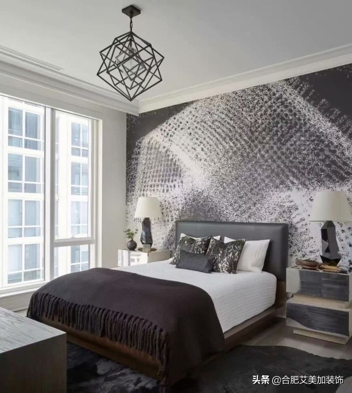 合肥景尚名郡125平米现代简约风，简洁精致的效果，让人百看不厌