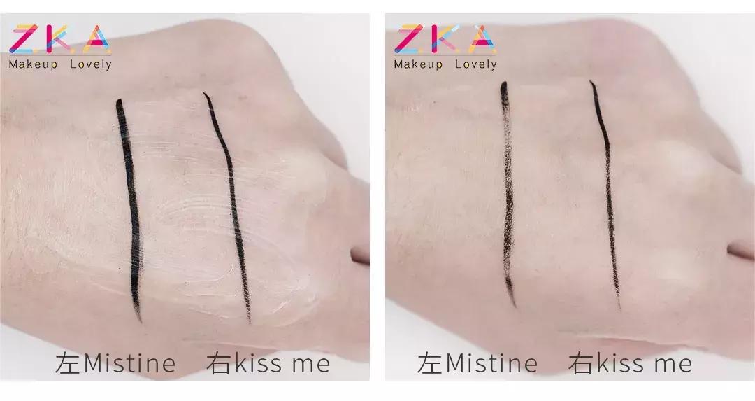 装妆美美妆商城测评｜kissme和mistine，谁才是眼线中的战斗机？
