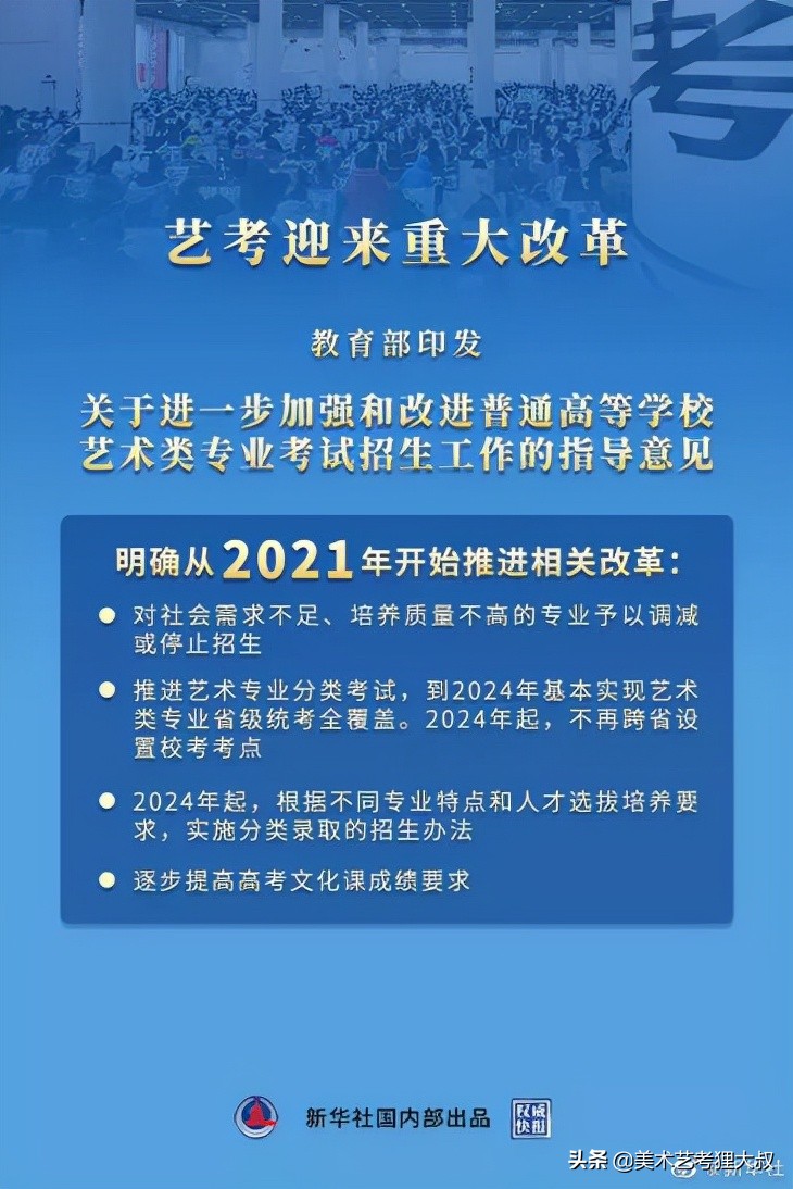 2019年艺考新政策艺术生必读,艺考培训受政策影响吗