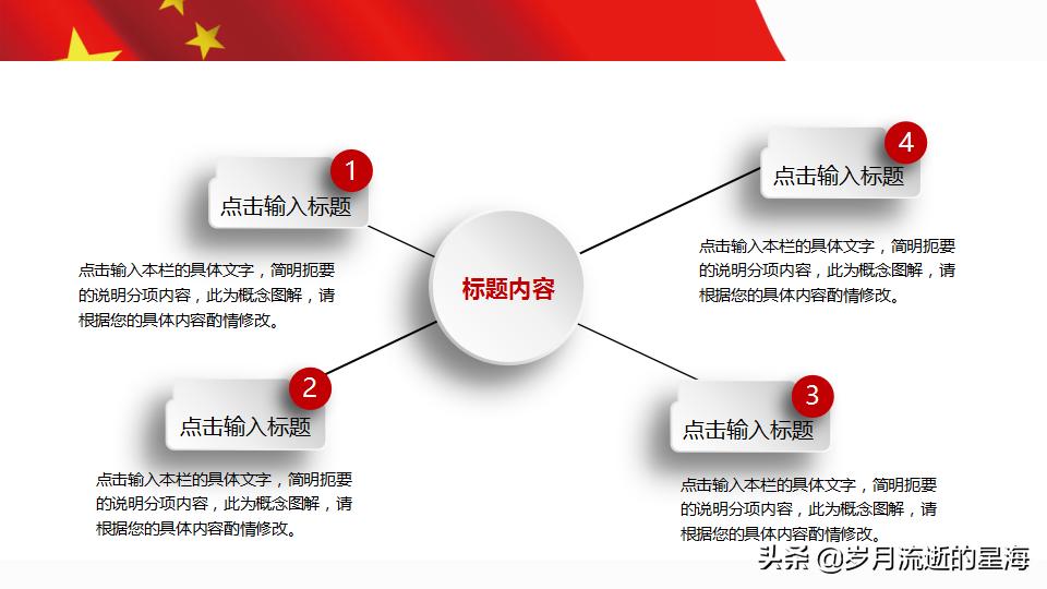 党建红色大气ppt模板,高端党建模板ppt