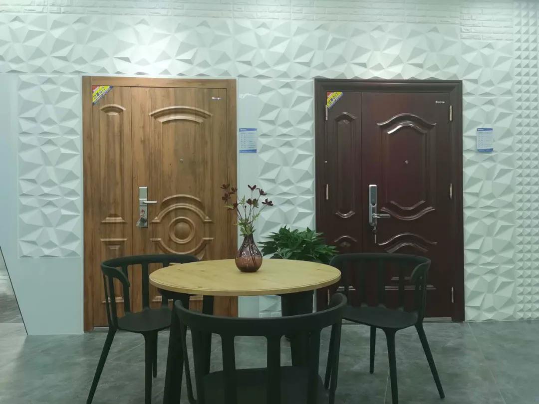 美心元素防盗门展厅,美心防盗门新品