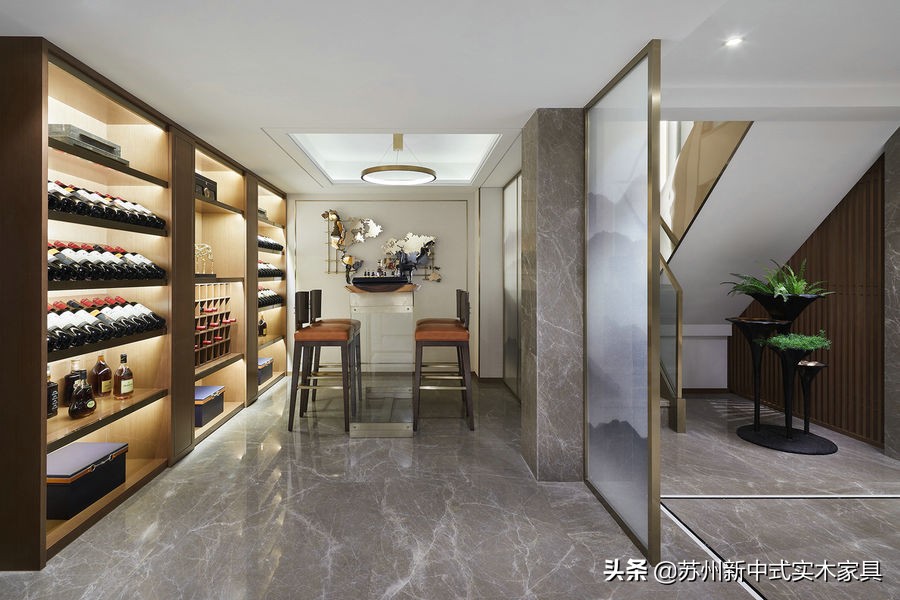 清幽雅静房子装修,杭州现代高端别墅装修设计效果图