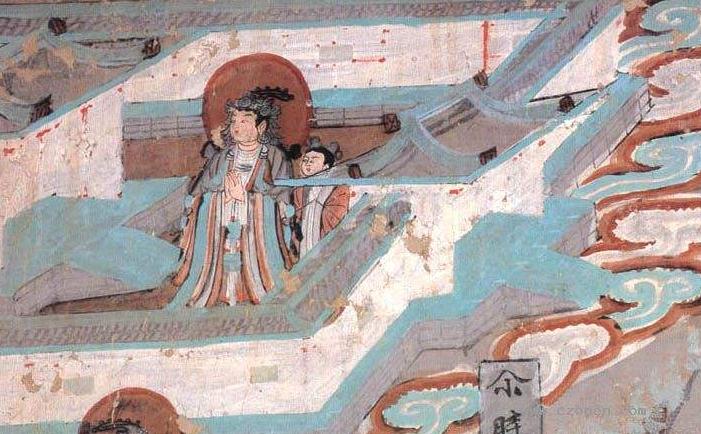 壁画中国传统文化简单点,围墙绘画壁画图案大全