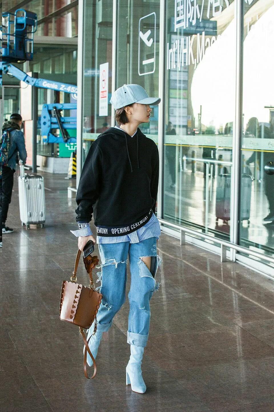 周冬雨过去的小粗腿,小粗腿逆袭